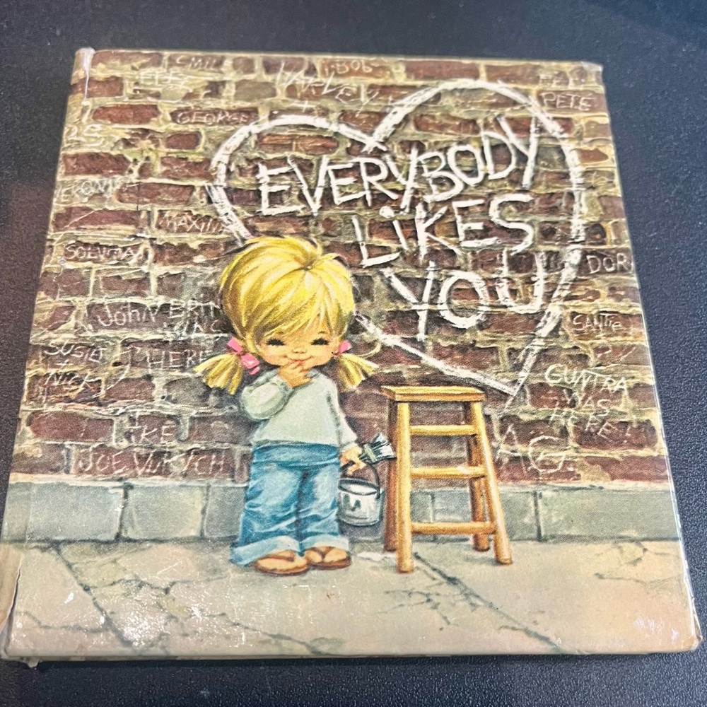 Everybody Likes You ~1967 Mini HC~ Faulhaber Little Cute Retro 60s Girls SCARCE